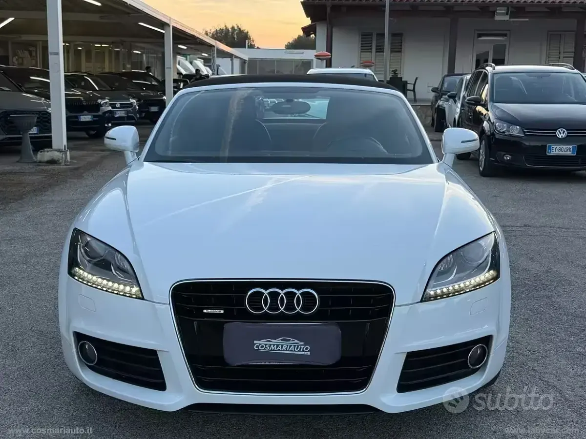 Usata Audi TT Roadster Advanced Plus 170 CV (125 kW) 2012 Bianco Cabrio