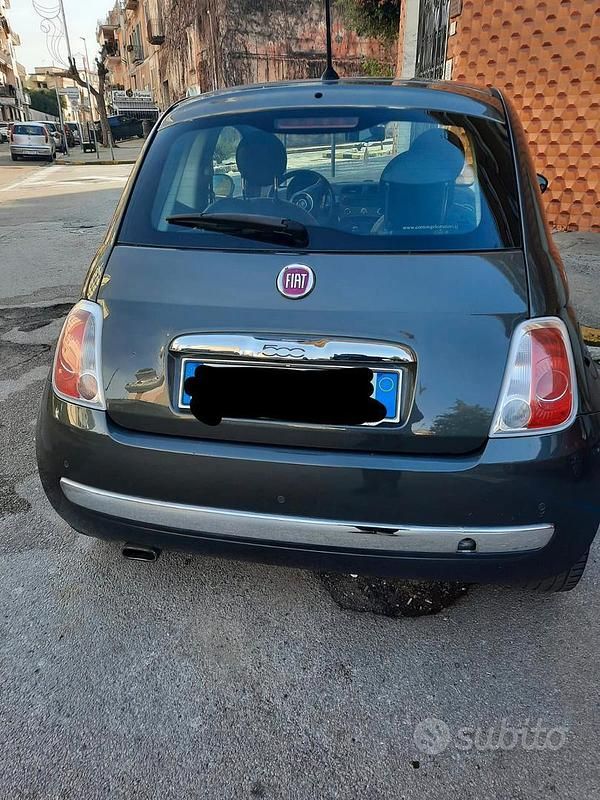 Usata Fiat 500 Lounge 69 CV (50 kW) 2015 Grigio Utilitaria