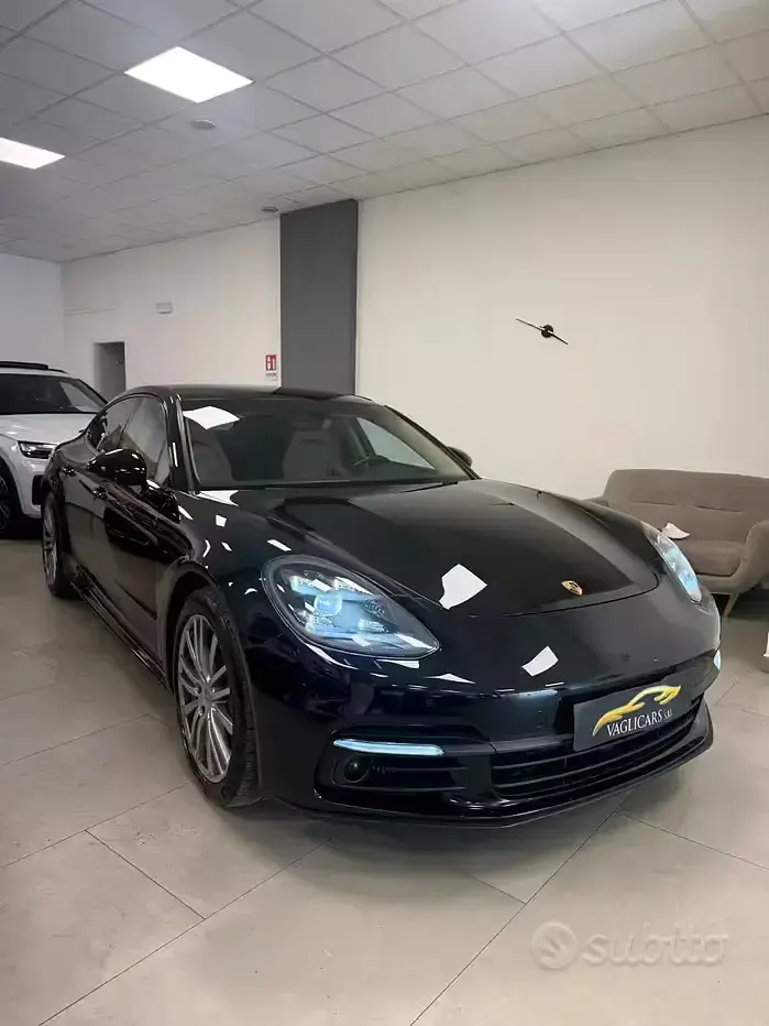 Usata Porsche Panamera 4S Diesel 422 CV (310 kW) 2017 Nero Utilitaria