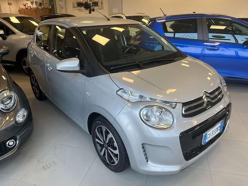 Usata Citroën C1 Shine 72 CV (52 kW) 2020 Grigio stell Utilitaria