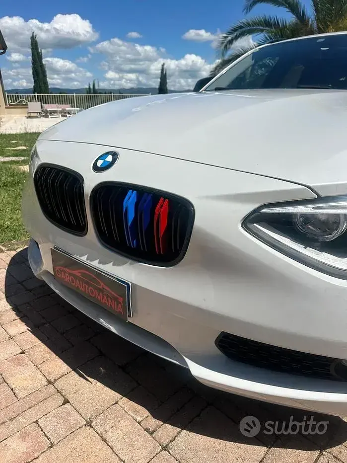 Usata BMW 120 Sport Line 184 CV (135 kW) 2014 Bianco Utilitaria