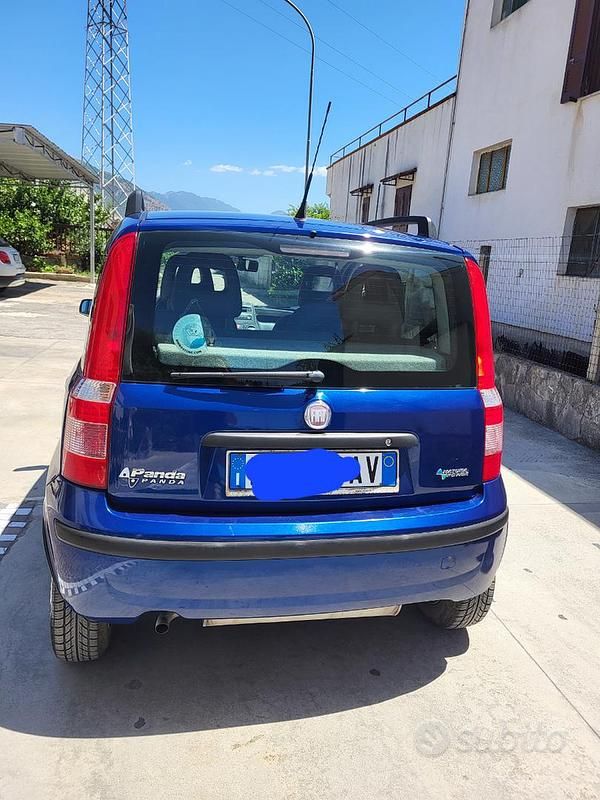 Usata Fiat Panda 60 CV (44 kW) 2009 Blu Utilitaria
