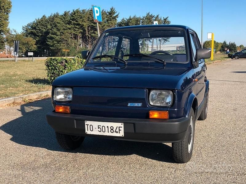 Usata Fiat 126 24 CV (17 kW) 1986 Blu Utilitaria