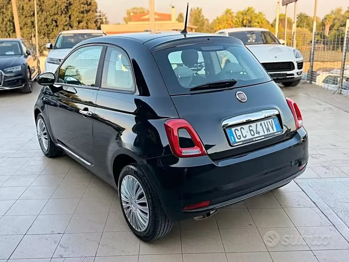 Usata Fiat 500 Dolcevita 69 CV (50 kW) 2020 Nero Berlina