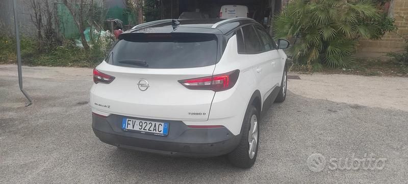 Usata Opel Grandland X 130 CV (95 kW) 2019 Bianco SUV