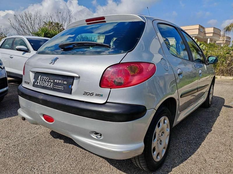 Usata Peugeot 206 68 CV (50 kW) 2005 Grigio Berlina