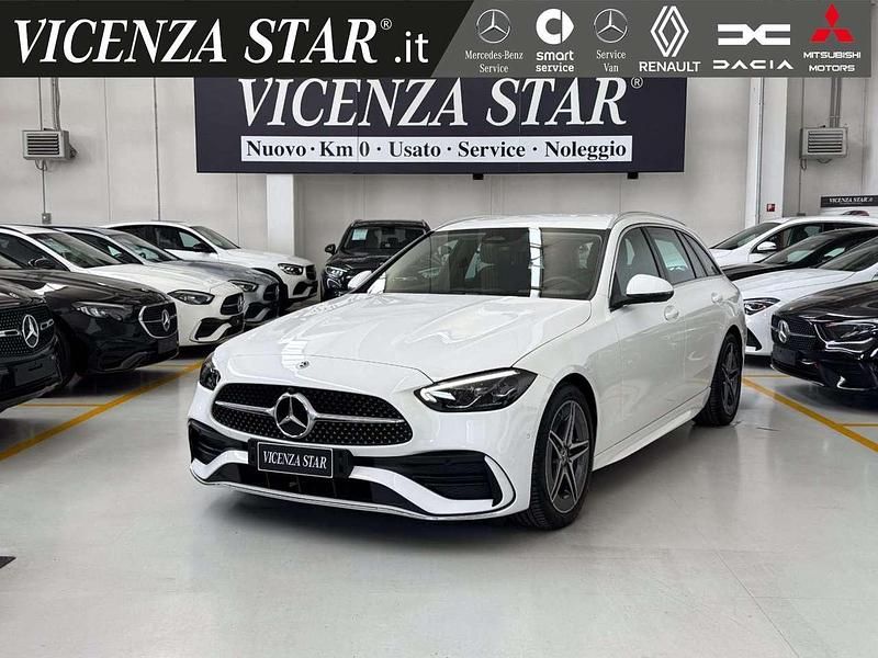 Usata Mercedes C200 Premium 163 CV (119 kW) 2023 Bianco polare Station wagon