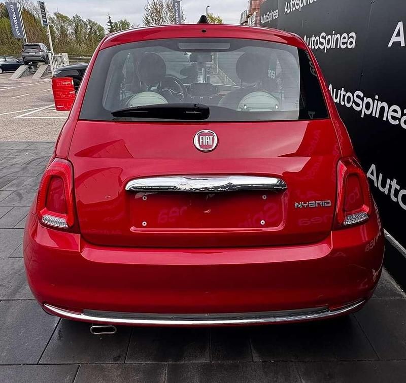 Usata Fiat 500 Dolcevita 69 CV (50 kW) 2023 Rosso Utilitaria
