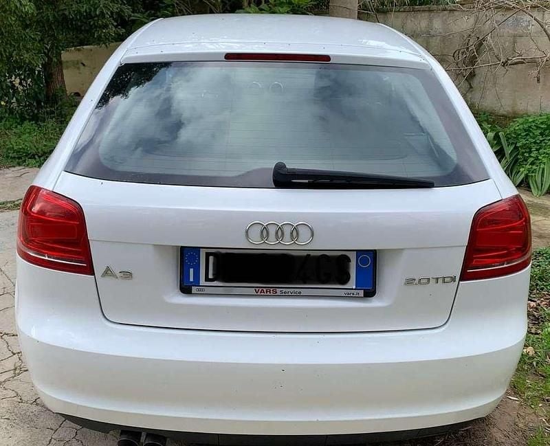 Usata Audi A3 Ambition 140 CV (102 kW) 2008 Bianco Utilitaria