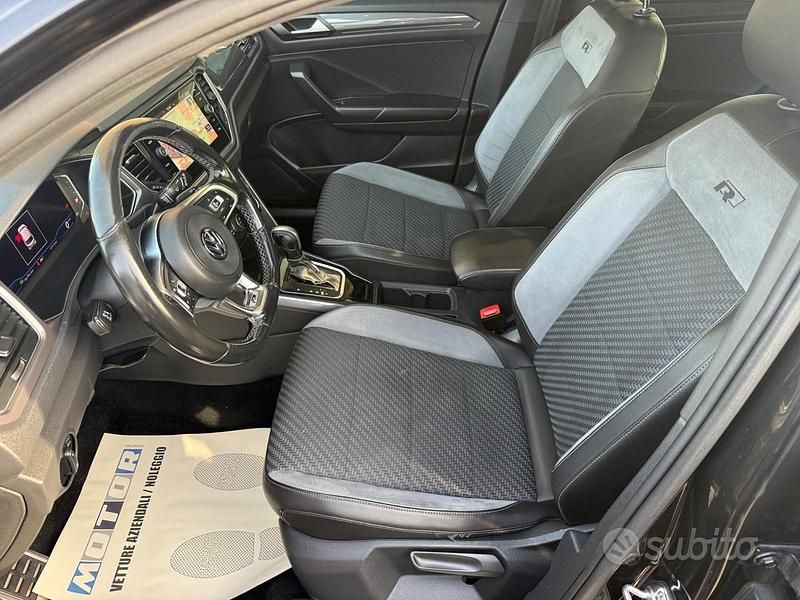 Usata VW T-Roc R-line 150 CV (110 kW) 2019 Nero SUV