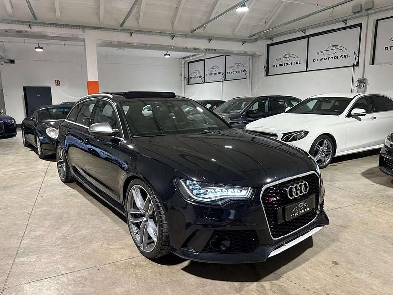 Usata Audi RS6 560 CV (411 kW) 2014 Nero Station wagon