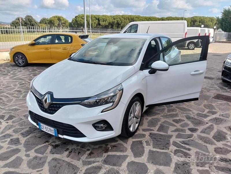 Usata Renault Clio V Business 101 CV (74 kW) 2021 Bianco Berlina