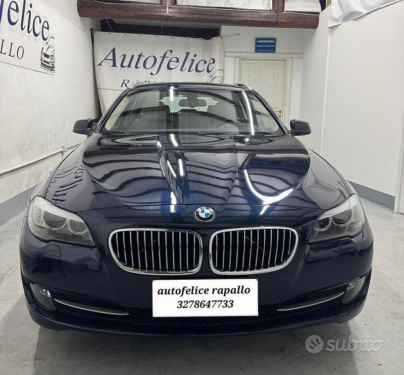 Usata BMW 525 M Sport 218 CV (160 kW) 2013 Blu Station wagon