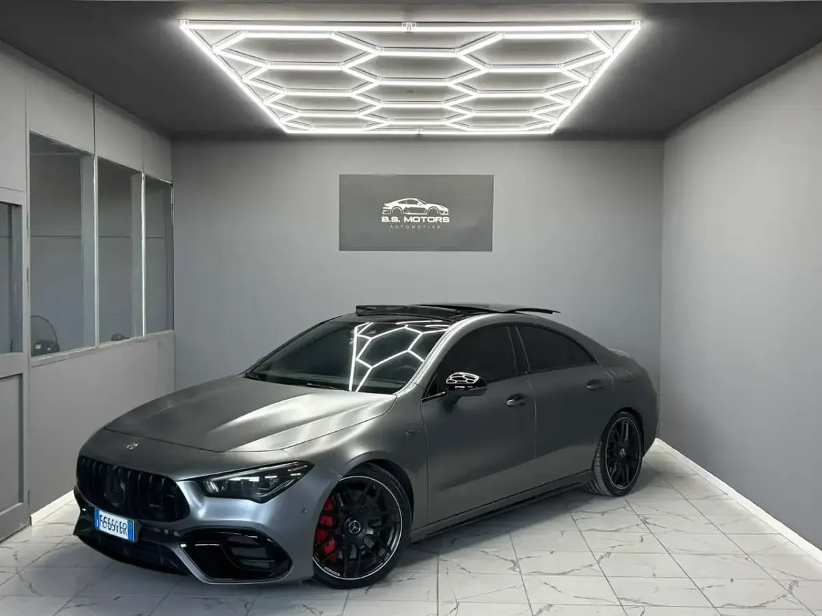 Usata Mercedes CLA45 AMG AMG 421 CV (309 kW) 2021 Nero Coupé