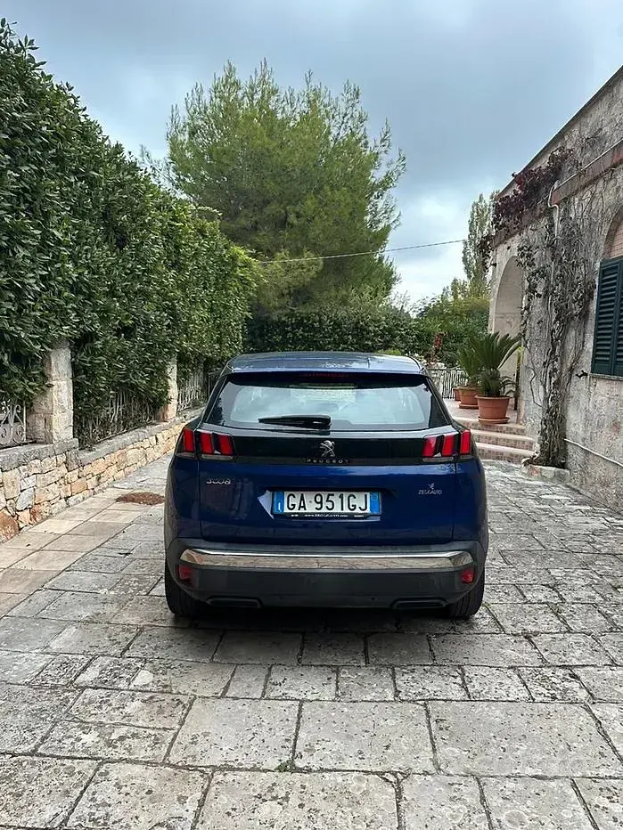 Usata Peugeot 3008 115 CV (84 kW) 2019 Blu SUV