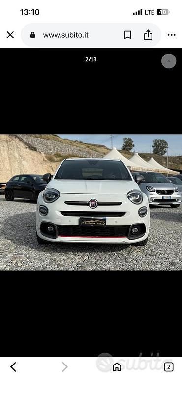 Usata Fiat 500X Sport 130 CV (95 kW) 2021 Bianco SUV