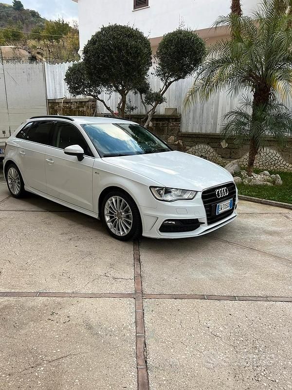 Usata Audi A3 Attraction 2014 Bianco Berlina