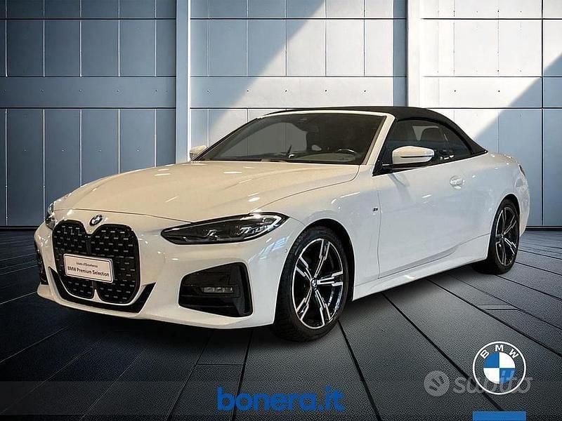Usata BMW 420 M Sport 190 CV (139 kW) 2021 Bianco Cabrio