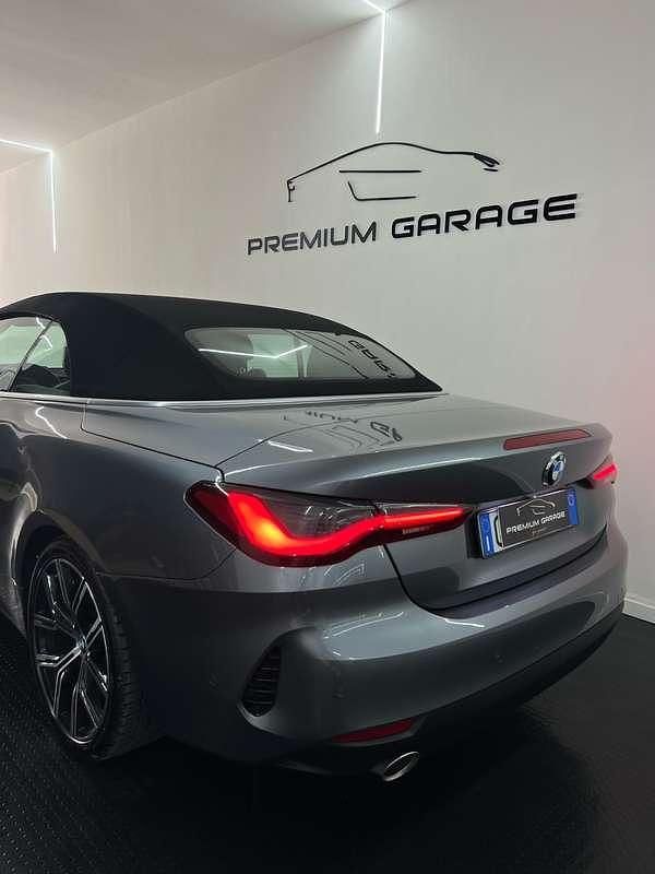 Usata BMW 420 Sport Line 184 CV (135 kW) 2022 Grigio Cabrio