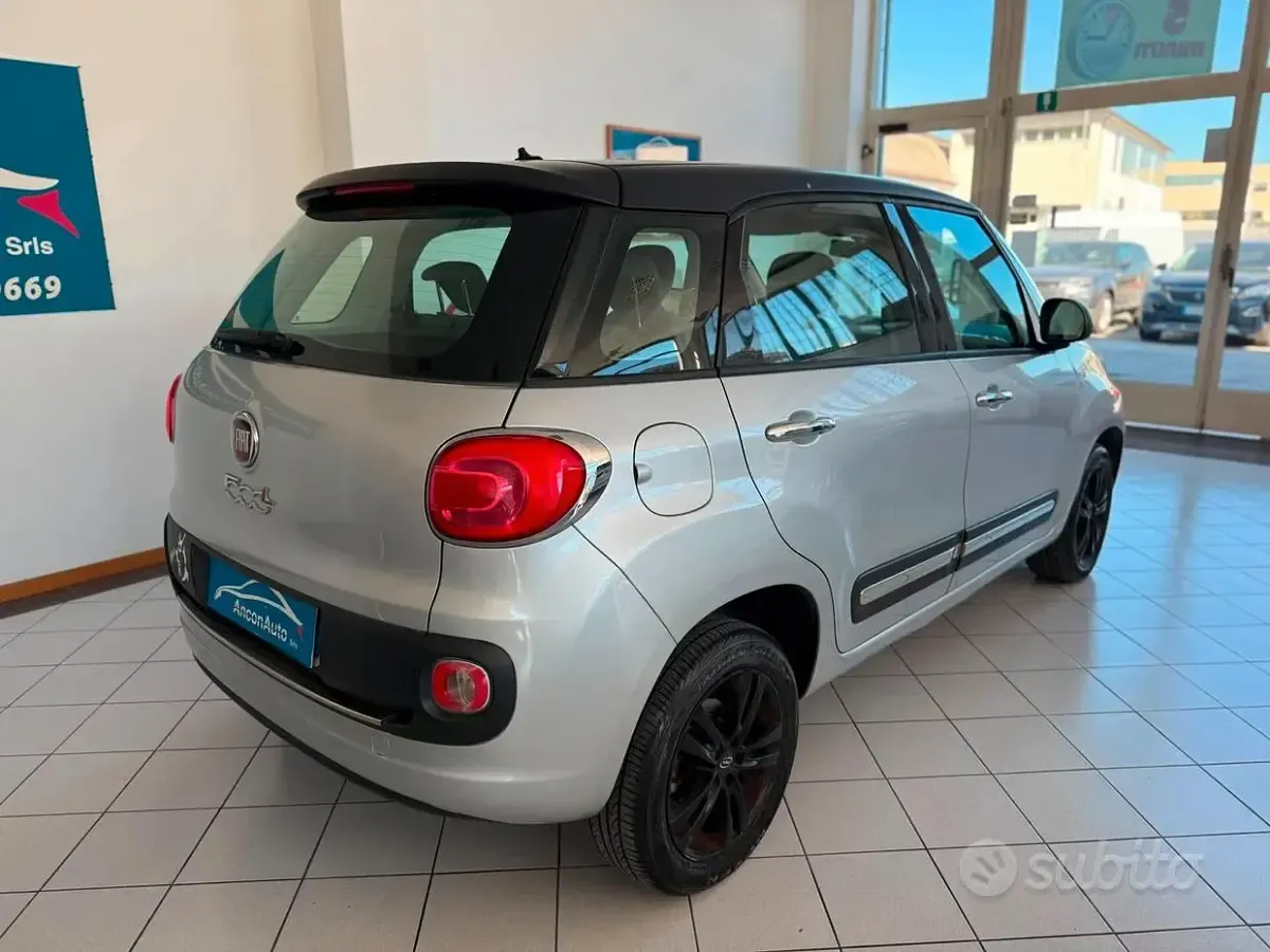 Usata Fiat 500L 80 CV (58 kW) 2015 Grigio Monovolume