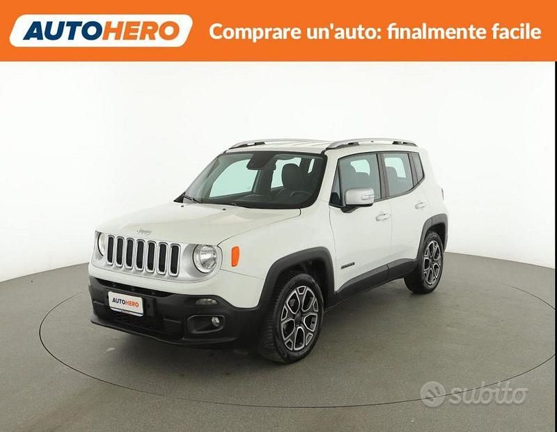 Usata Jeep Renegade Limited 140 CV (102 kW) 2018 Bianco SUV