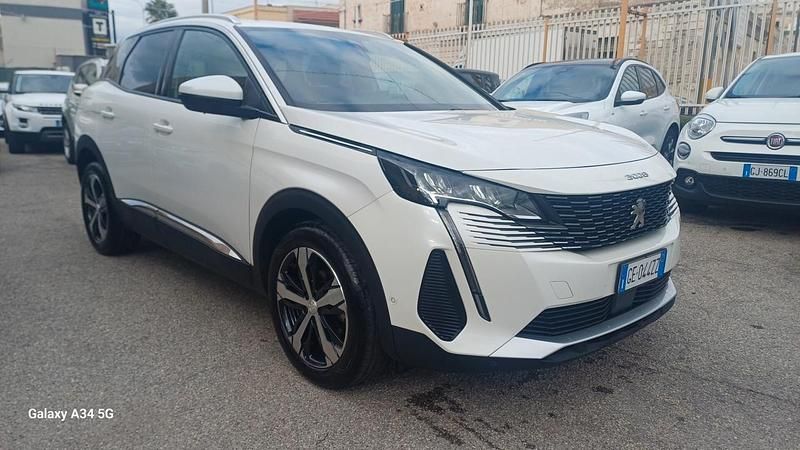 Bianco Usata 2021 Peugeot 3008 Allure SUV | 19.990 € (Buon prezzo) - Immagine 1/4