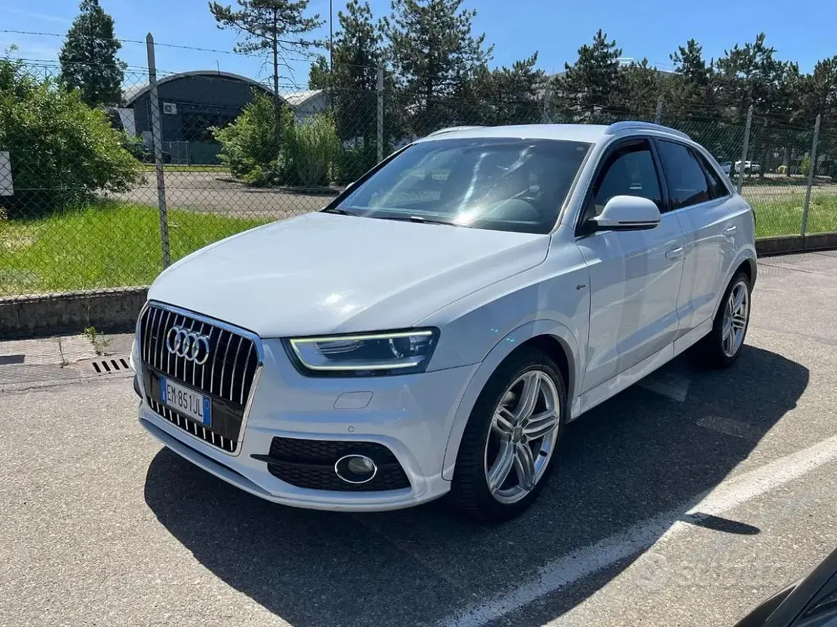 Usata Audi Q3 S-Line 211 CV (155 kW) 2012 Bianco SUV