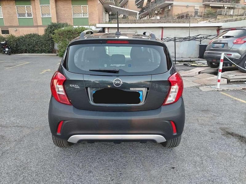 Usata Opel Karl Rocks 73 CV (53 kW) 2017 Grigio Utilitaria