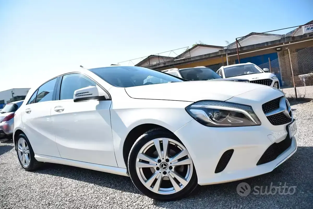 Usata Mercedes A180 109 CV (80 kW) 2018 Bianco Berlina