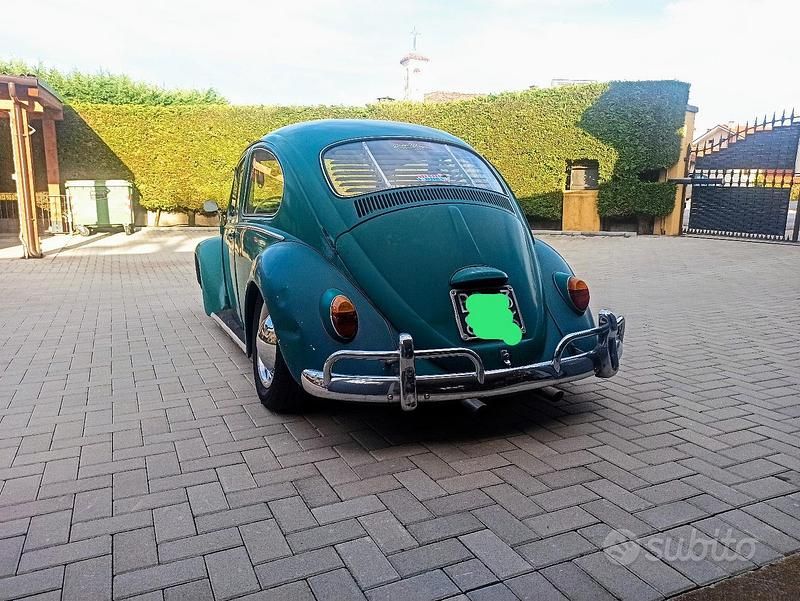 Usata VW Beetle 1960 Verde Utilitaria
