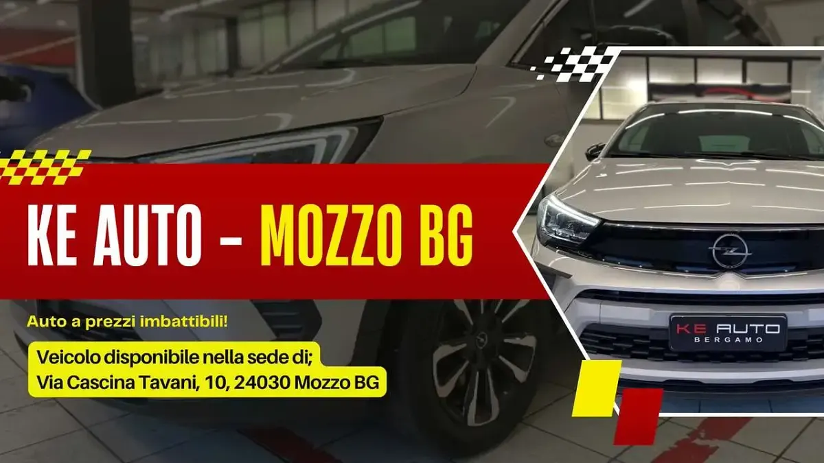 Usata Opel Crossland X Elegance 110 CV (80 kW) 2022 Grigio SUV