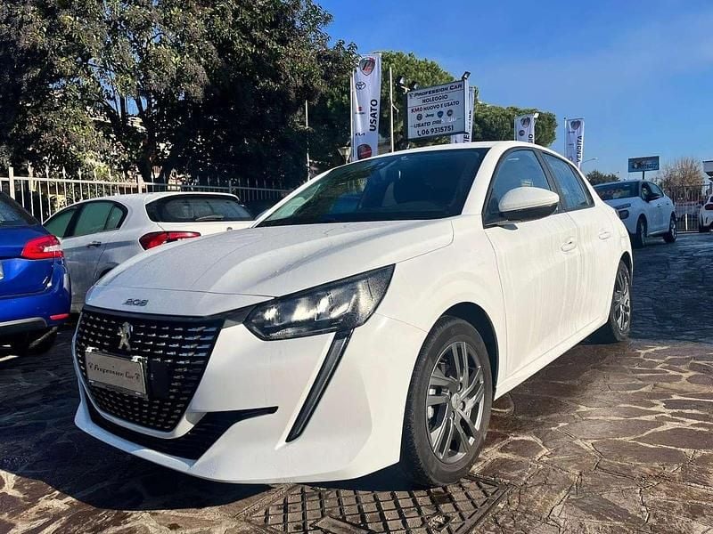 Bianco pastello Usata 2021 Peugeot 208 Business-Line Due volumi | 10.900 € (Ottimo prezzo) - Immagine 1/4