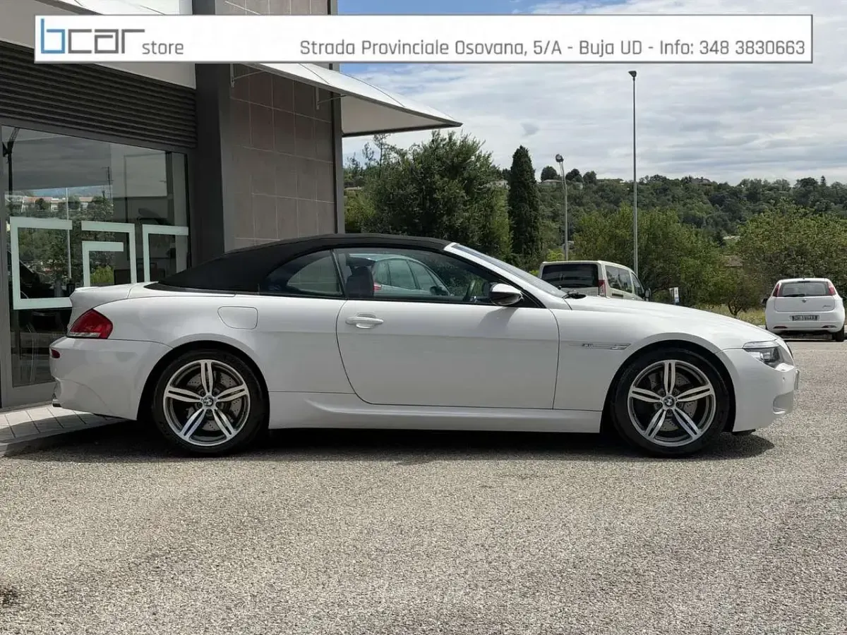 Usata BMW M6 Cabriolet 507 CV (372 kW) 2008 Bianco Cabrio