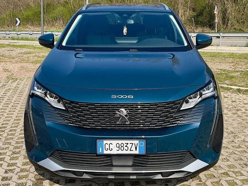 Usata Peugeot 5008 Business-Line 131 CV (96 kW) 2021 Blu/azzurro SUV