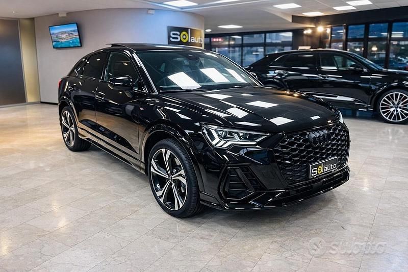 Usata Audi Q3 Sportback S-Line 200 CV (147 kW) 2020 Nero SUV