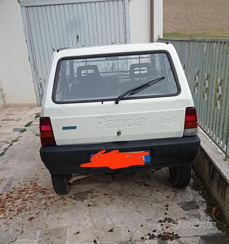 Usata Fiat Panda 4x4 50 CV (36 kW) 2000 Bianco Utilitaria