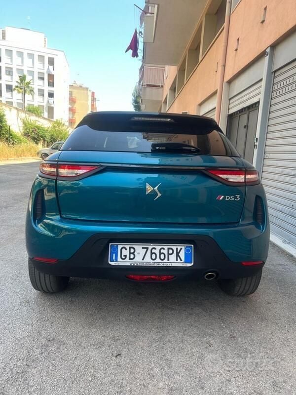 Usata DS Automobiles DS3 Crossback Performance 102 CV (75 kW) 2020 Verde SUV