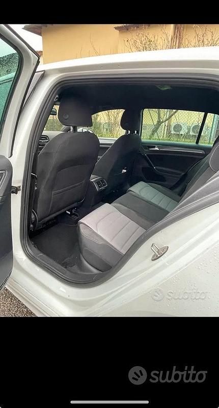 Usata VW Golf VII R-line 110 CV (80 kW) 2016 Bianco Berlina