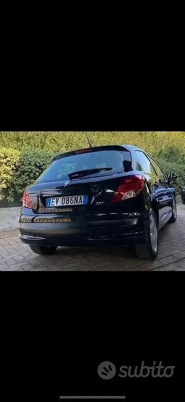 Usata Peugeot 207 68 CV (50 kW) 2014 Nero Cabrio