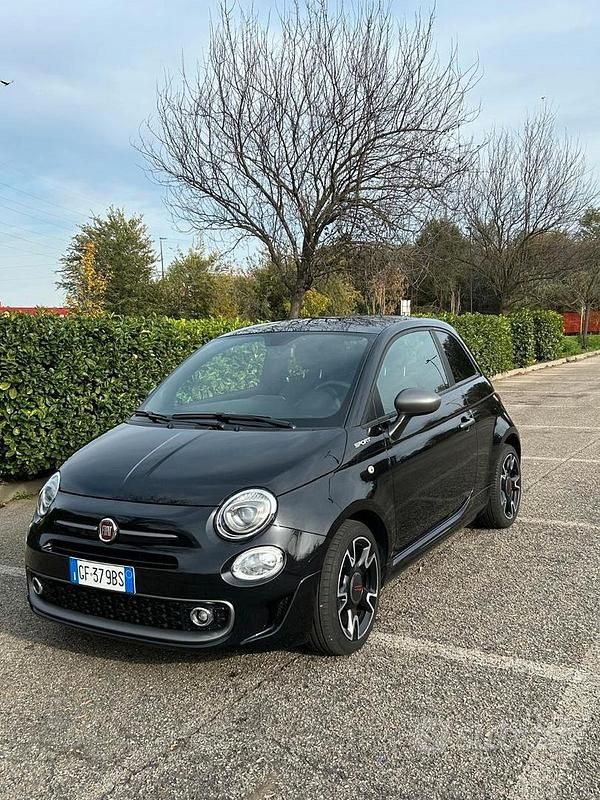 Nero Usata 2021 Fiat 500 Sport Tre volumi | 12.500 € (Buon prezzo) - Immagine 1/4