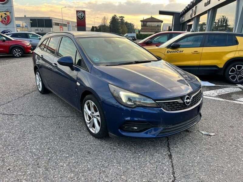 Usata Opel Astra GS Line 131 CV (96 kW) 2020 Blu Station wagon