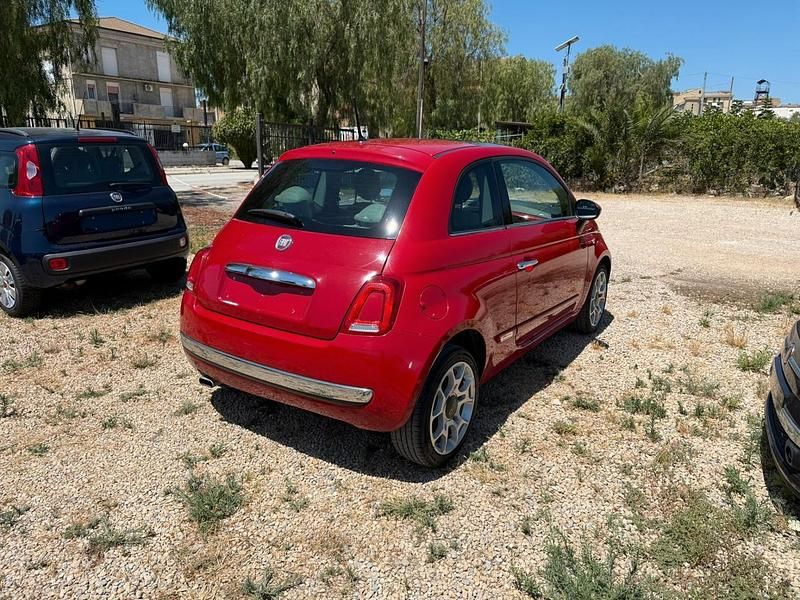 Usata Fiat 500 Lounge 95 CV (69 kW) 2014 Rosso Berlina
