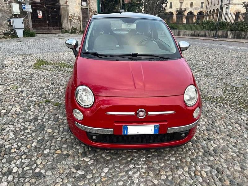 Usata Fiat 500 Lounge 69 CV (50 kW) 2011 Rosso Utilitaria