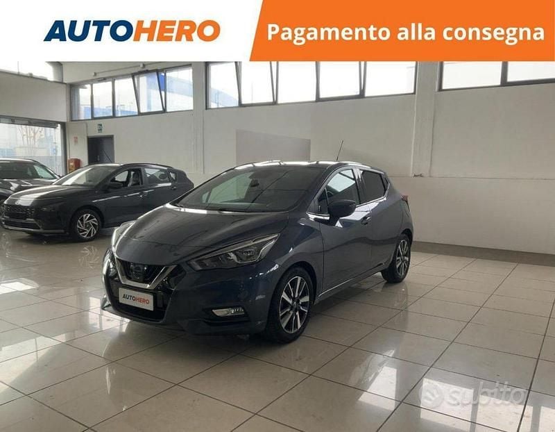 Grigio Usata 2018 Nissan Micra N-Connecta Tre volumi | 10.799 € (Buon prezzo) - Immagine 1/2