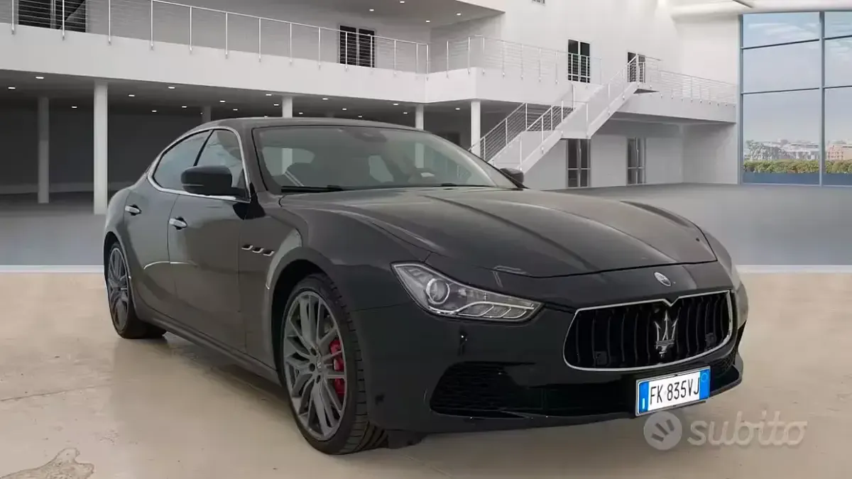 Usata Maserati Ghibli 410 CV (301 kW) 2017 Nero Berlina