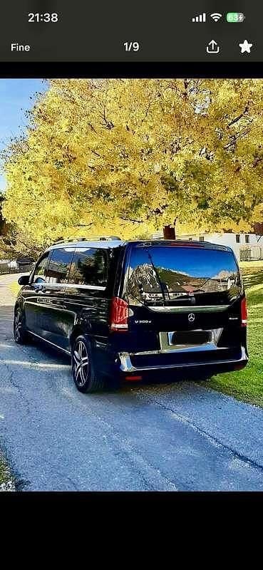 Usata Mercedes V300 239 CV (175 kW) 2021 Nero Monovolume