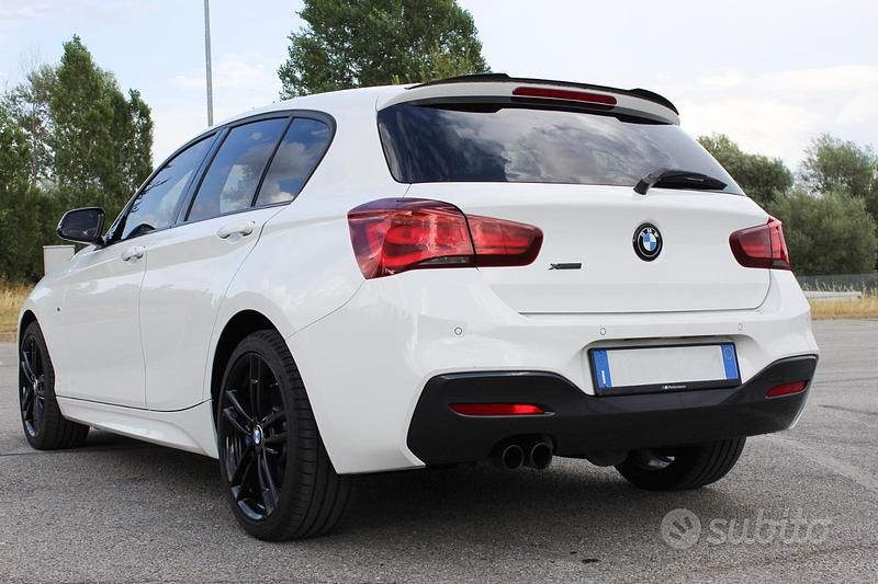 Usata BMW 120 M Sport 190 CV (139 kW) 2018 Bianco Utilitaria