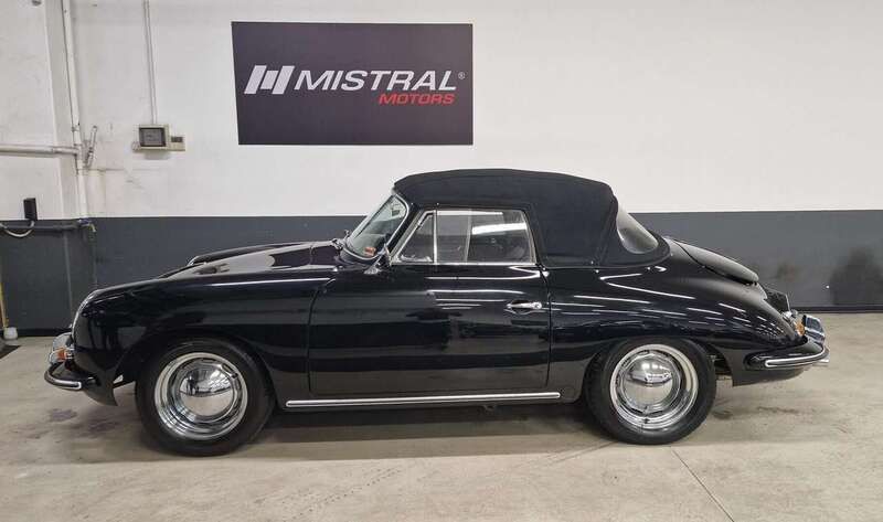 Usata Porsche 356 75 CV (55 kW) 1960 Nero Cabrio