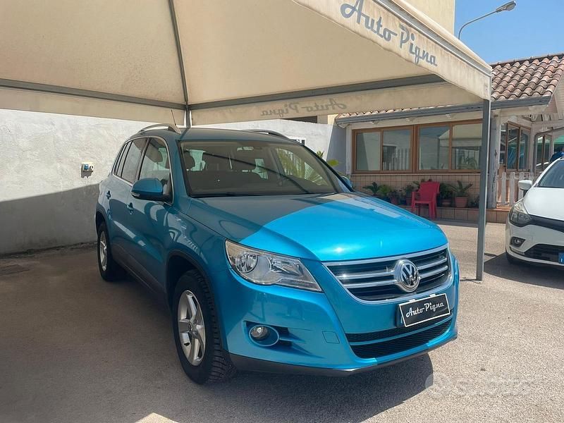 Usata VW Tiguan Sportline 140 CV (102 kW) 2007 Blu SUV