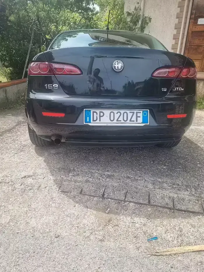 Usata Alfa Romeo 159 150 CV (110 kW) 2008 Nero Berlina
